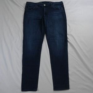 Adriano Goldschmied 31‎ Super Skinny Ankle Legging Dark Wash Stretch Denim Jeans
